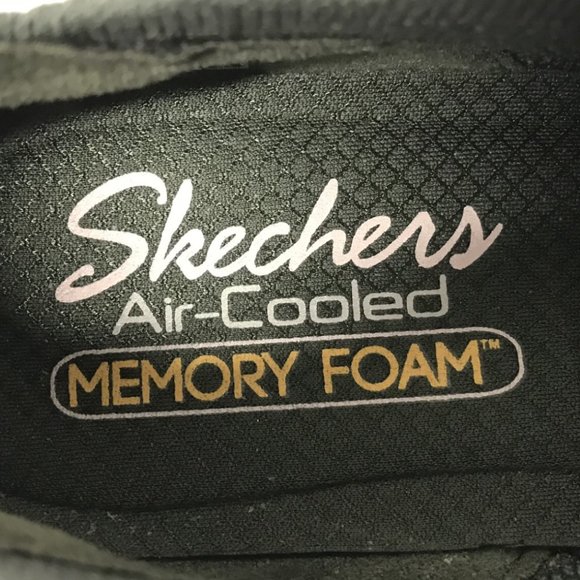 Skechers Washable Knit Slip-On Shoes - Seager in Olive - Picture 4 of 16